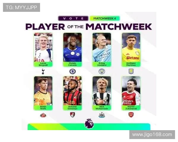 英超第10轮最佳球员候选名单公布 赖斯哈兰德索博凯塞多领衔